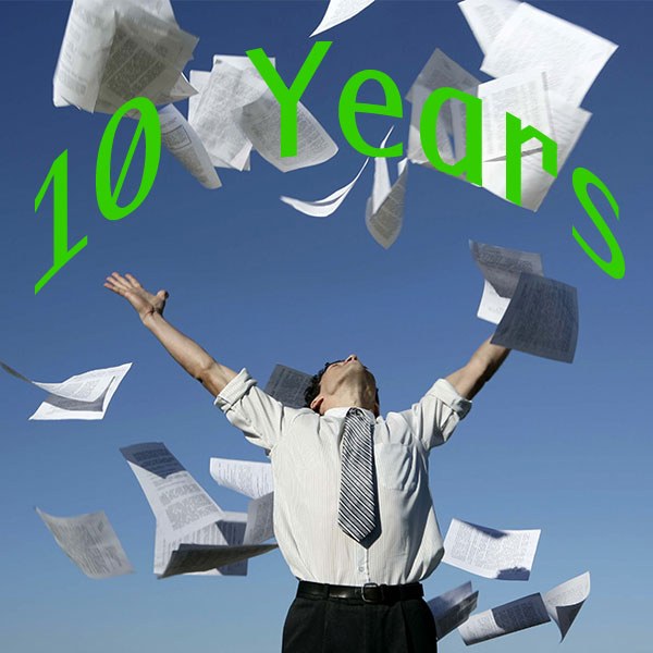 10 Years of Paperless 10 Years of Paperless