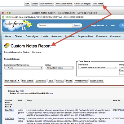 How to Report on Salesforce Notes & Attachments
