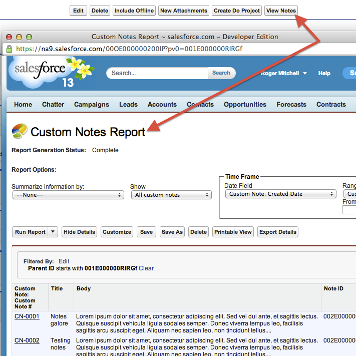 A how-to about reporting on notes and attachments in Salesforce.