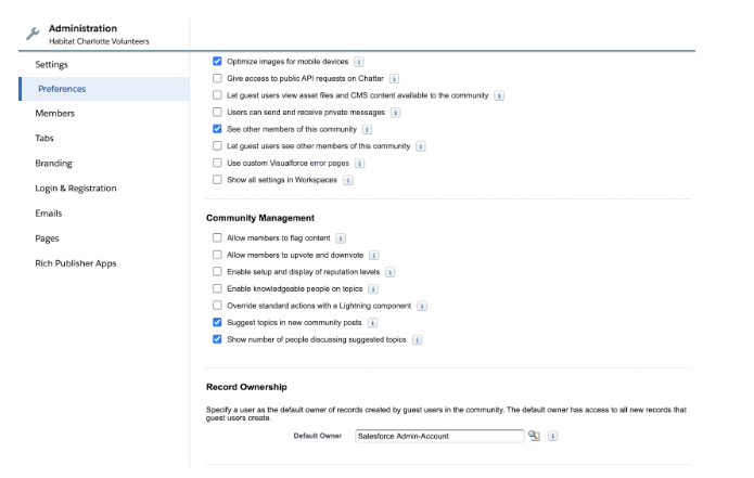 Troubleshooting in Salesforce Screenshot