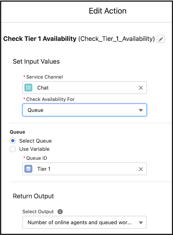 T1 Availability for Routing Screenshot