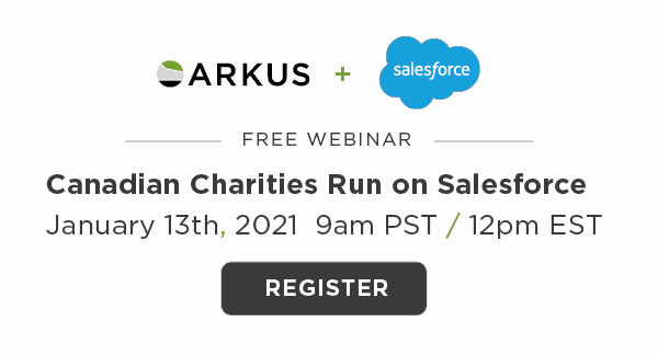 Watch the Webinar: Canadian Charities Run on Salesforce recording