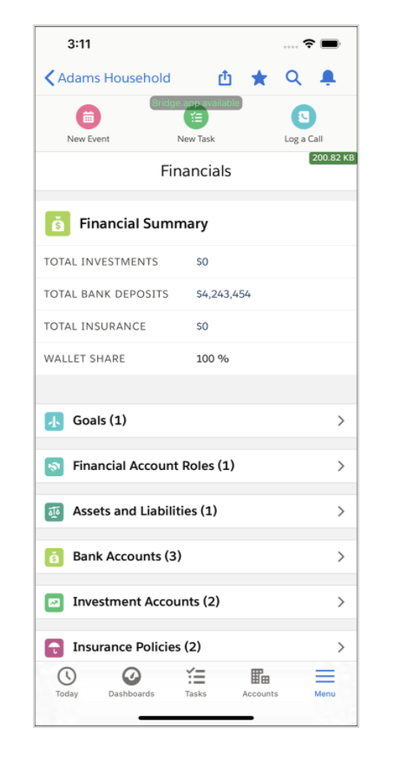 Mobile View of new FSC components 