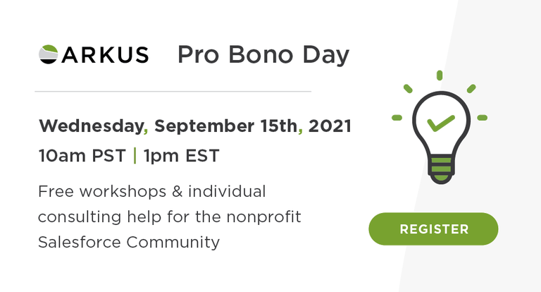 Arkus Pro Bono Day Sept 2021