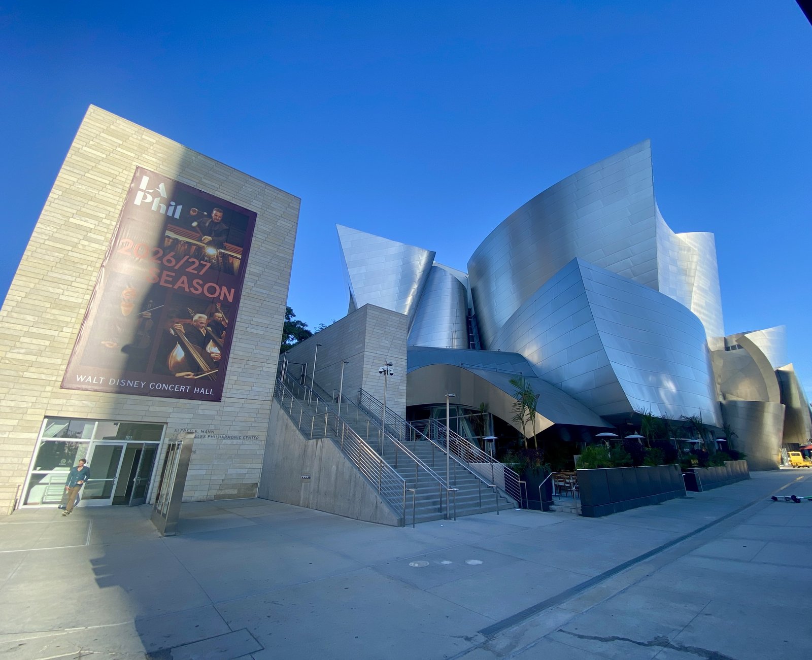 Walt Disney Concert Hall exterior, home of the LA Phil