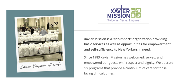 Xavier Misson Mission Statement